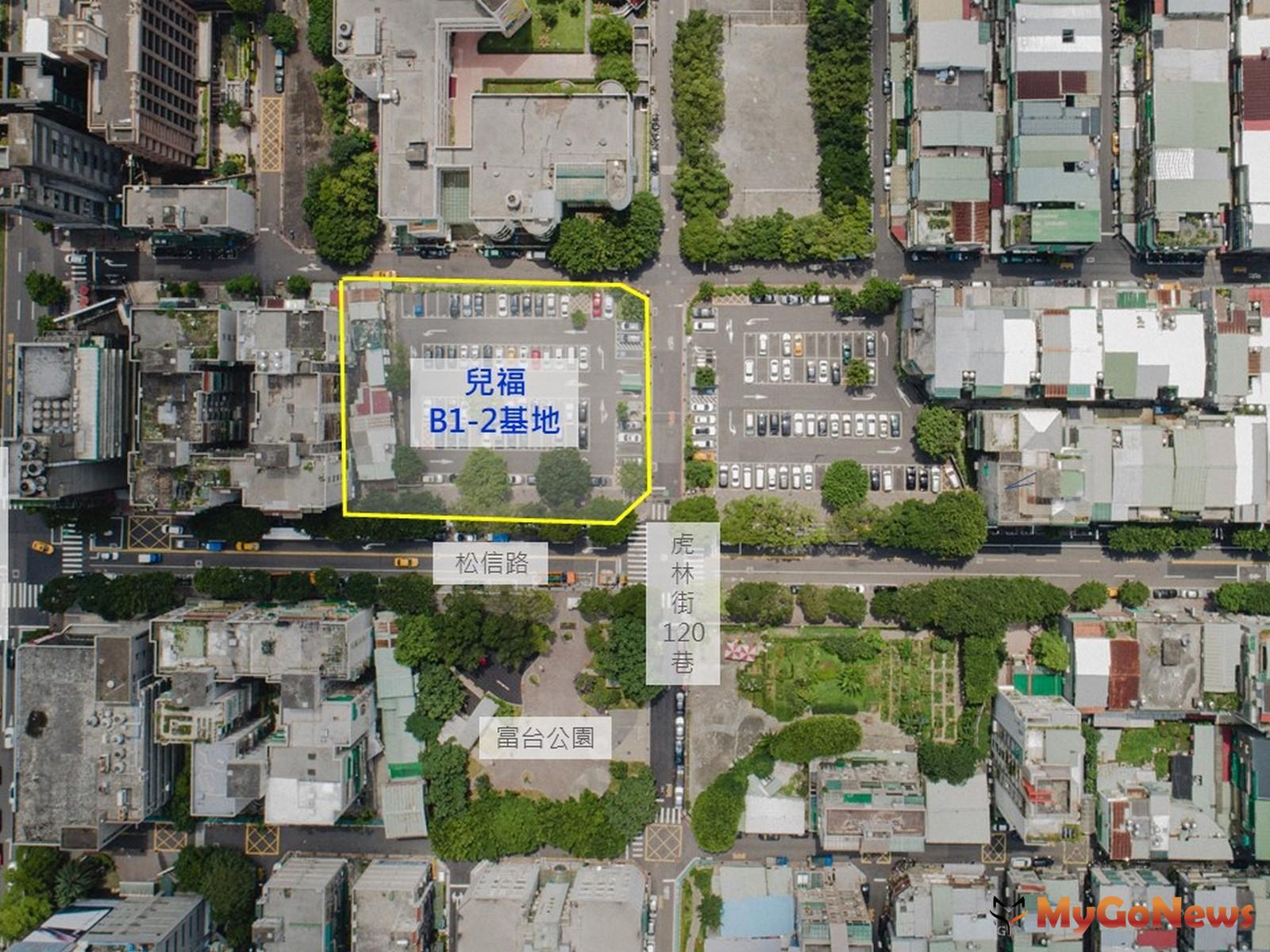 ▲信義兒福B1-2基地公辦都更案 將重整定位後再次招商(圖：國家住都中心)