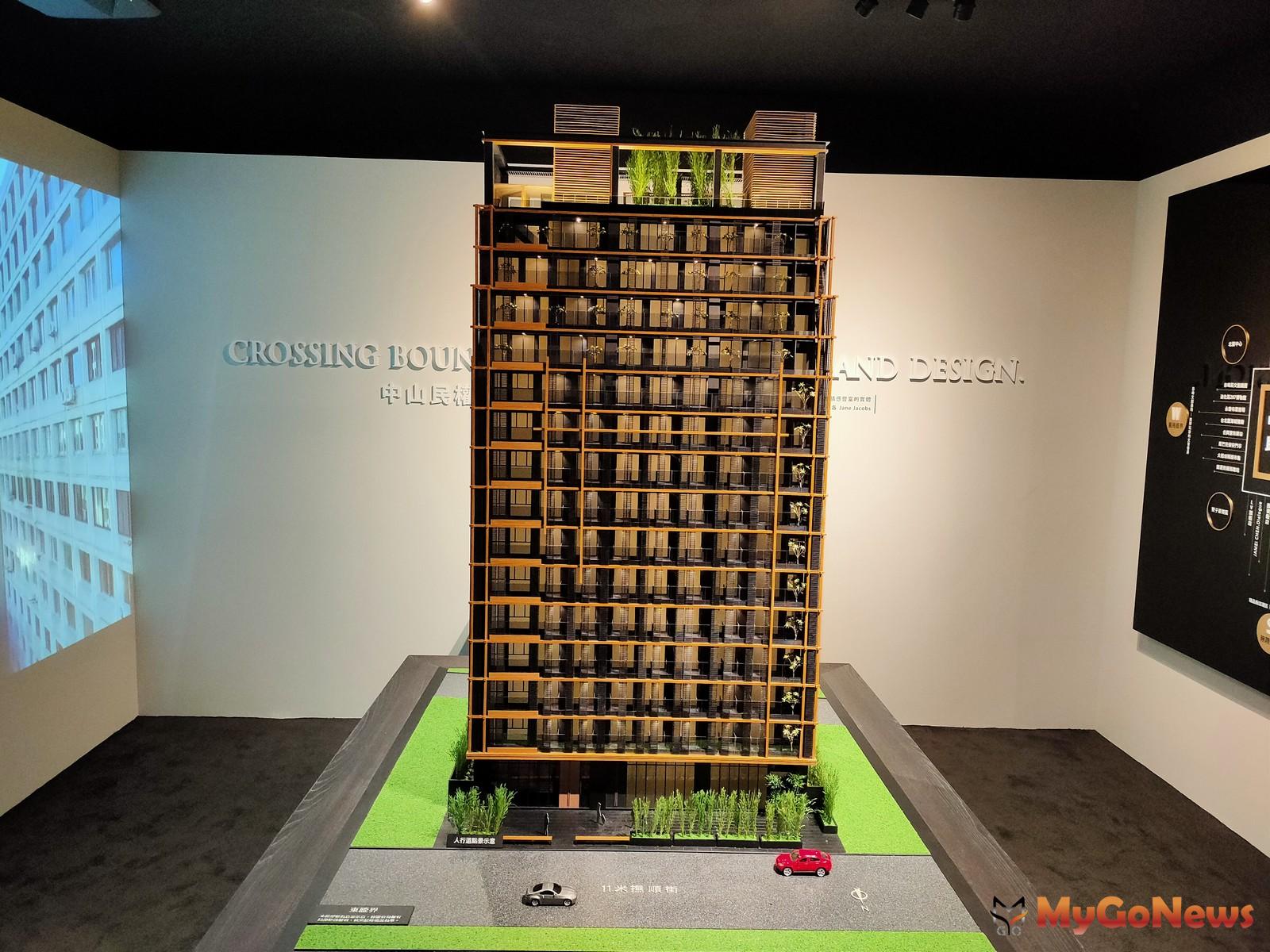 ▲東騰界」坐落於中山北路楓香大道流域的撫順街靜巷