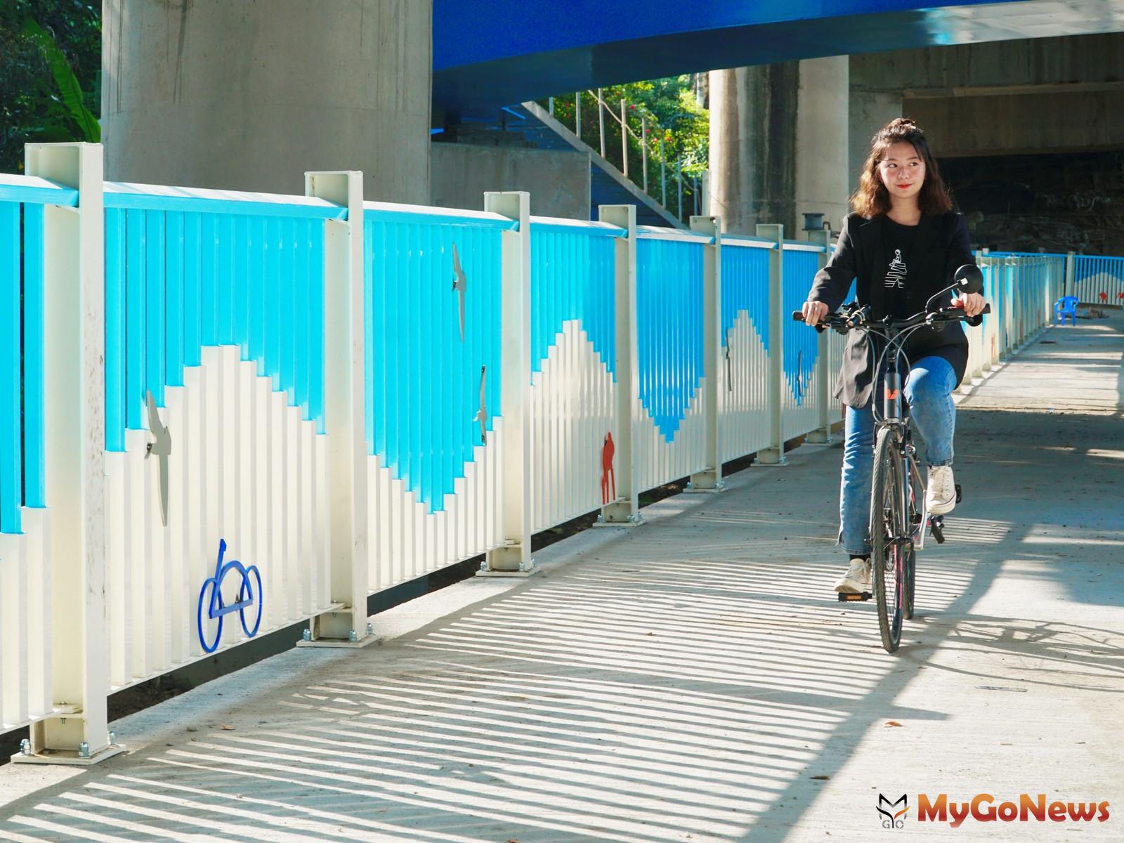 ▲單車族福音！頭前溪南岸經典自行車道9月即將完工(圖：新竹縣政府)