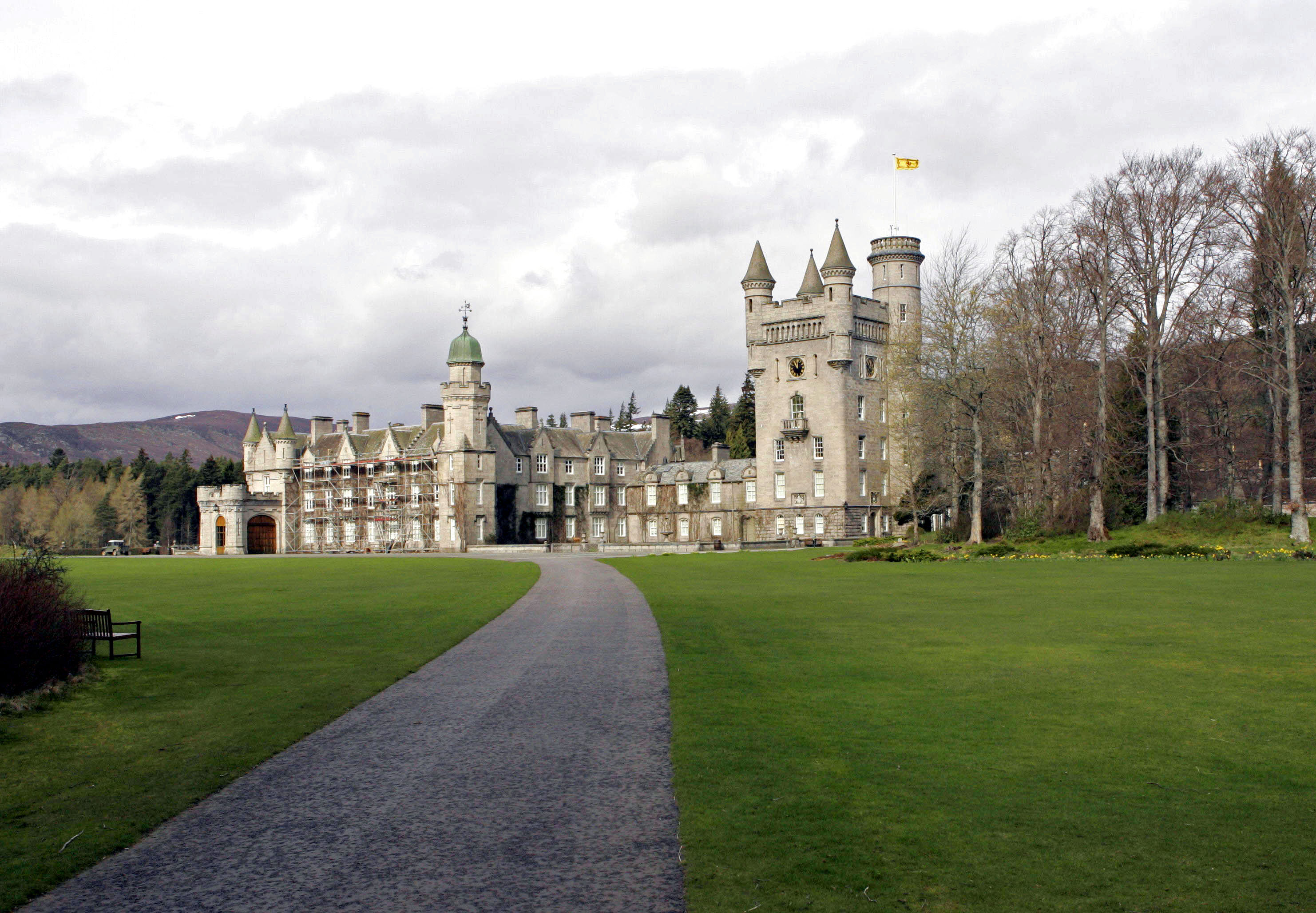 Campers slammed after leaving tents on Queen's Balmoral estate AOL