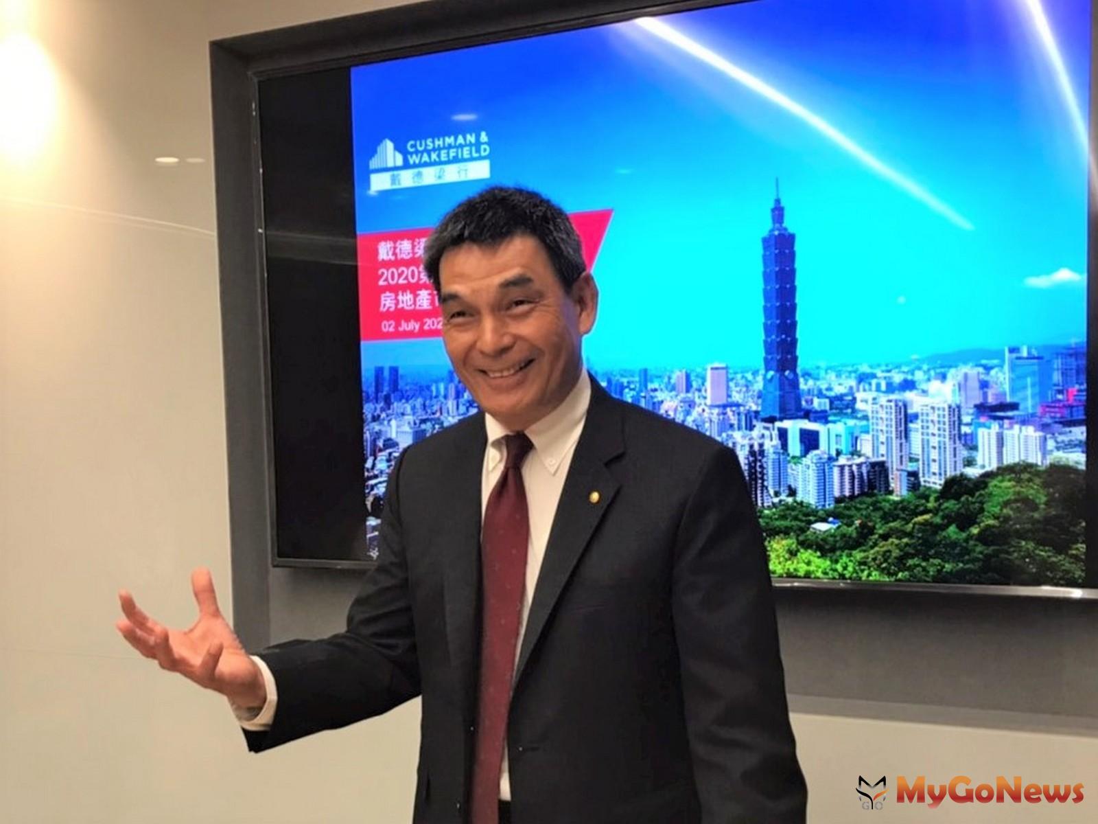 ▲顏炳立：24個字說明房市現況，建議年青剛性買盤進場