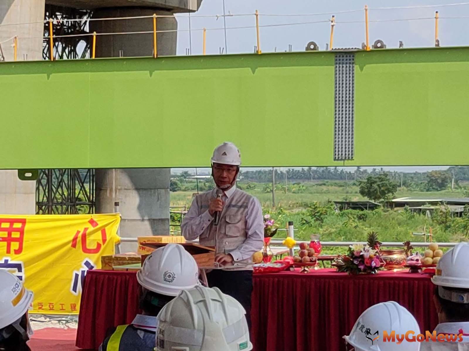 ▲台南北外環道闢建 內政部徐國勇：紓解南科車潮(圖：內政部)