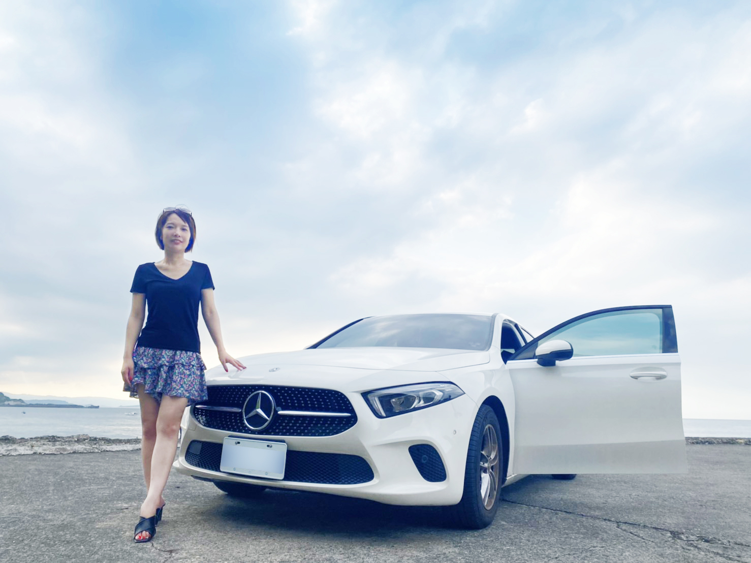 名人聊愛車 就是愛賓士 職場作家艾薇 蕭首選mercedes Benz A180 都會小白馬 Yahoo奇摩汽車機車