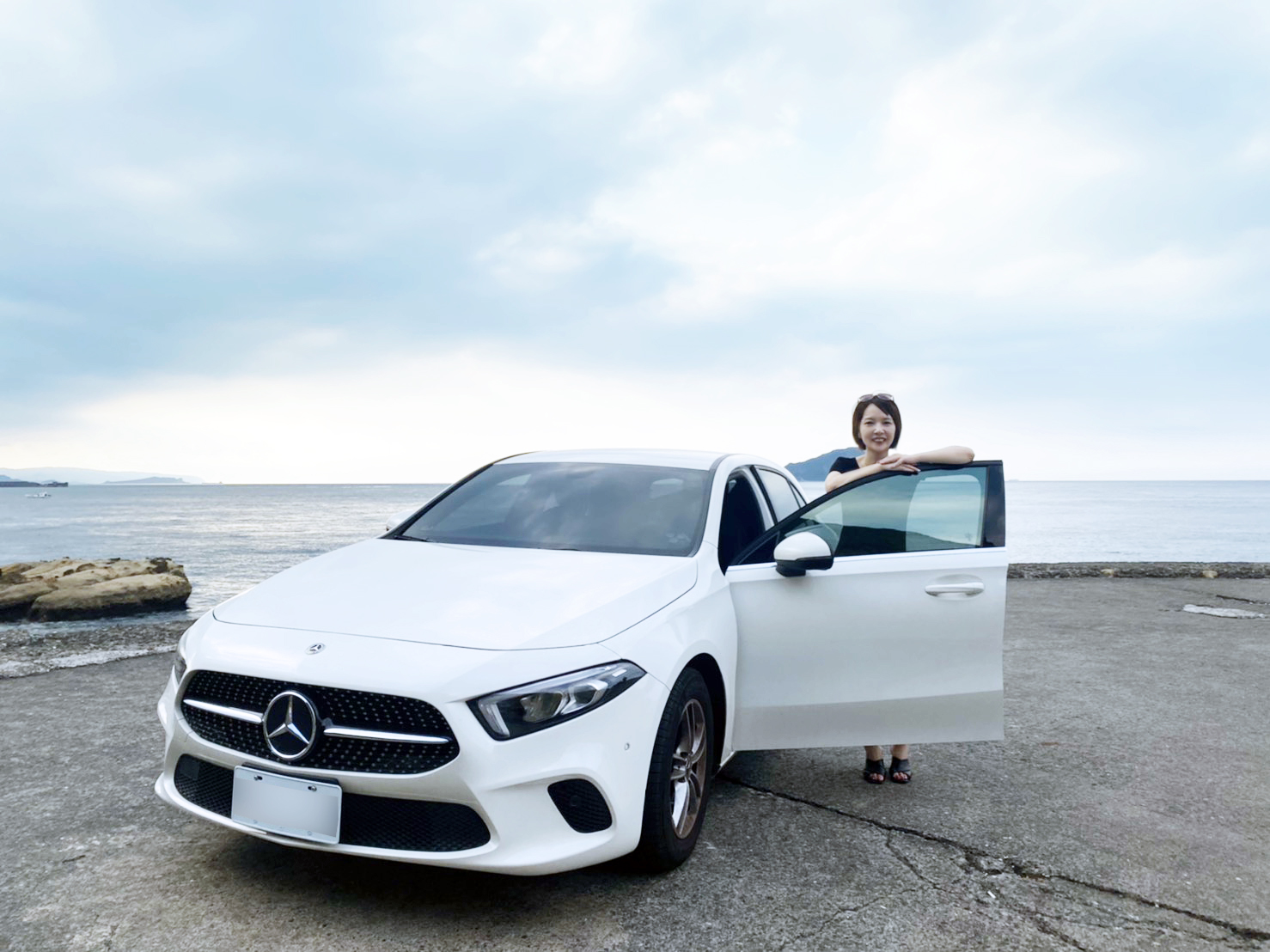 名人聊愛車 就是愛賓士 職場作家艾薇 蕭首選mercedes Benz A180 都會小白馬 Yahoo奇摩汽車機車