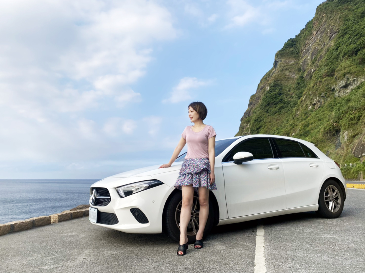 名人聊愛車 就是愛賓士 職場作家艾薇 蕭首選mercedes Benz A180 都會小白馬 Yahoo奇摩汽車機車