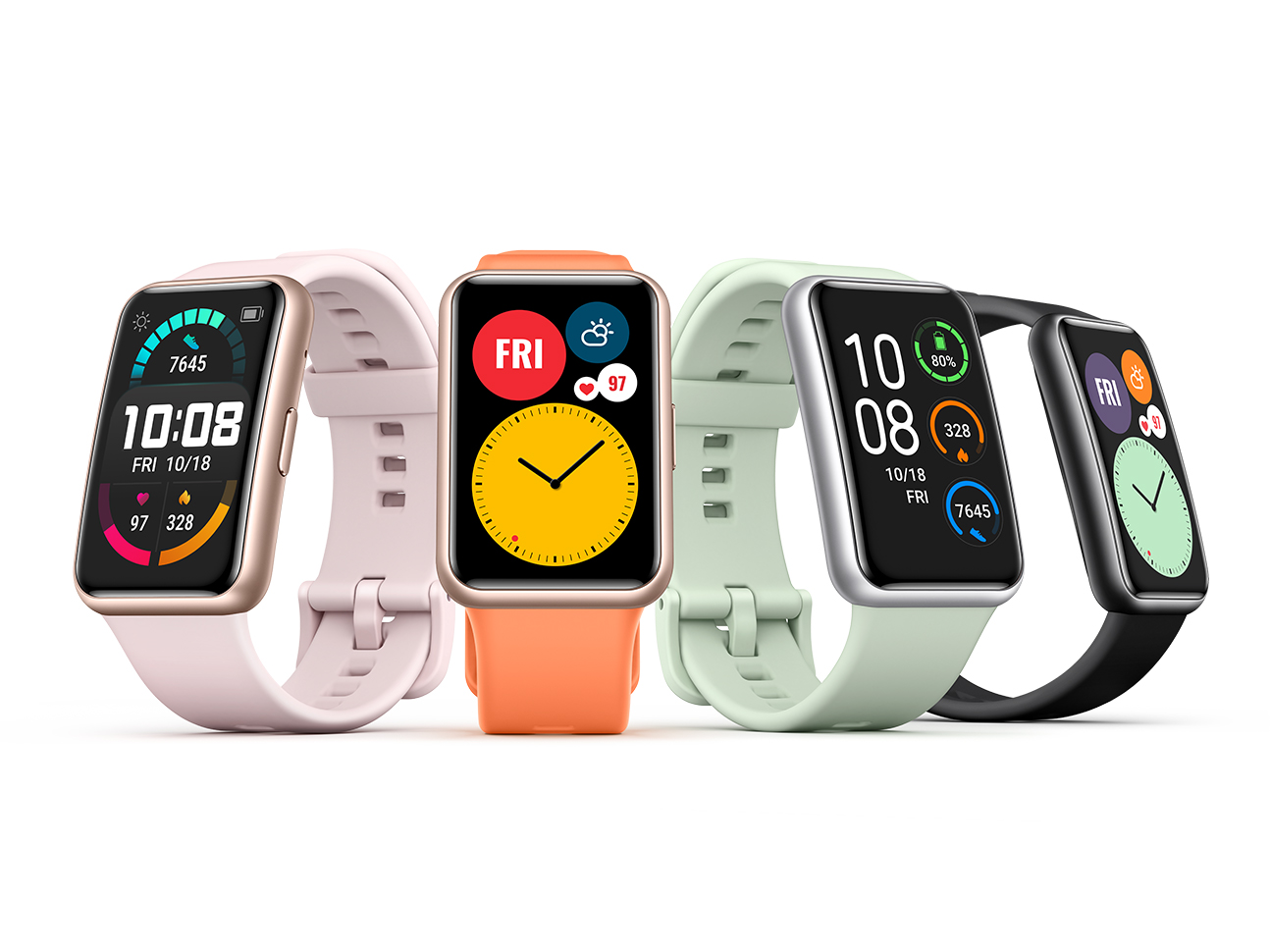 Apple Watch Like Huawei Watch Fit Announced With A Vertical Display And 10 Days Of Battery Life Engadget 日本版