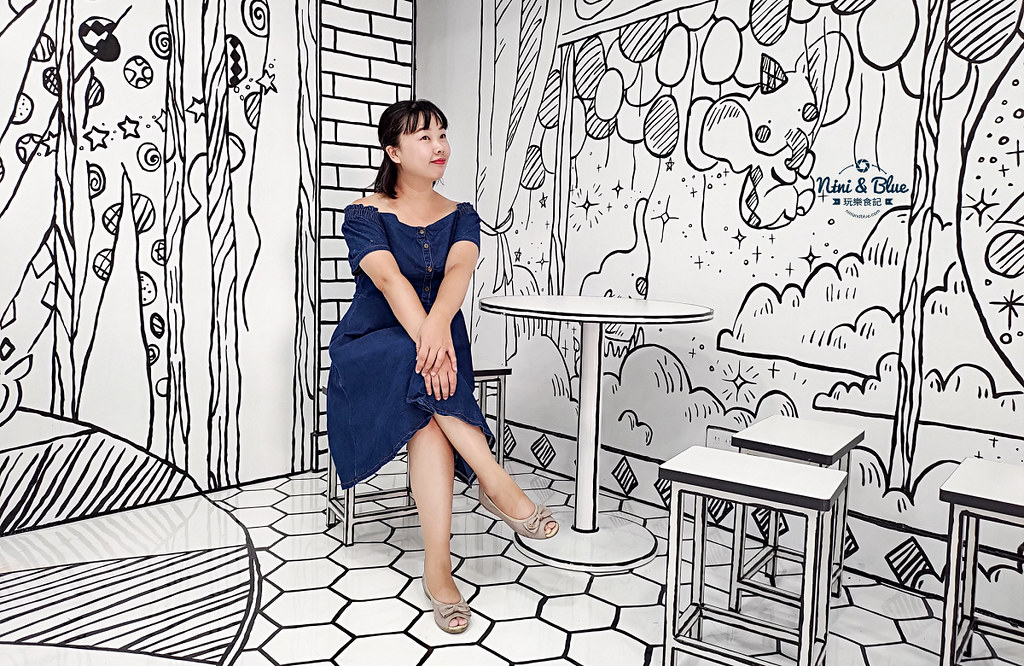 超夯2d漫畫風格咖啡廳 進駐台中囉 2d Cafe台中旗艦店 異次元空間 好好拍 Yahoo奇摩旅遊