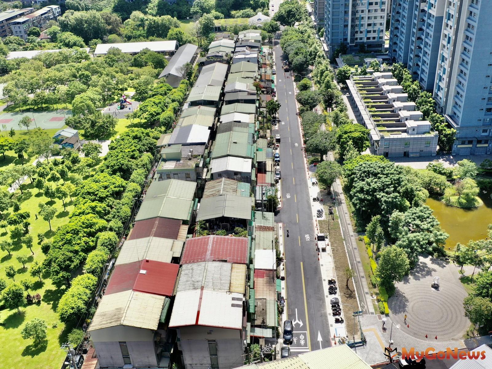 ▲板橋樂群路瓶頸打通 浮洲合宜住宅交通路網更完善(圖：新北市政府)