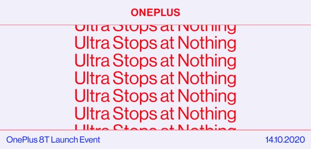 OnePlus 8T launch event