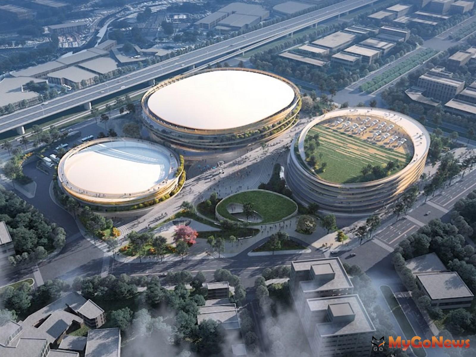 ▲台中巨蛋孵化成功 中市府：融合在地文化與國際建築理念(圖：台中市政府)