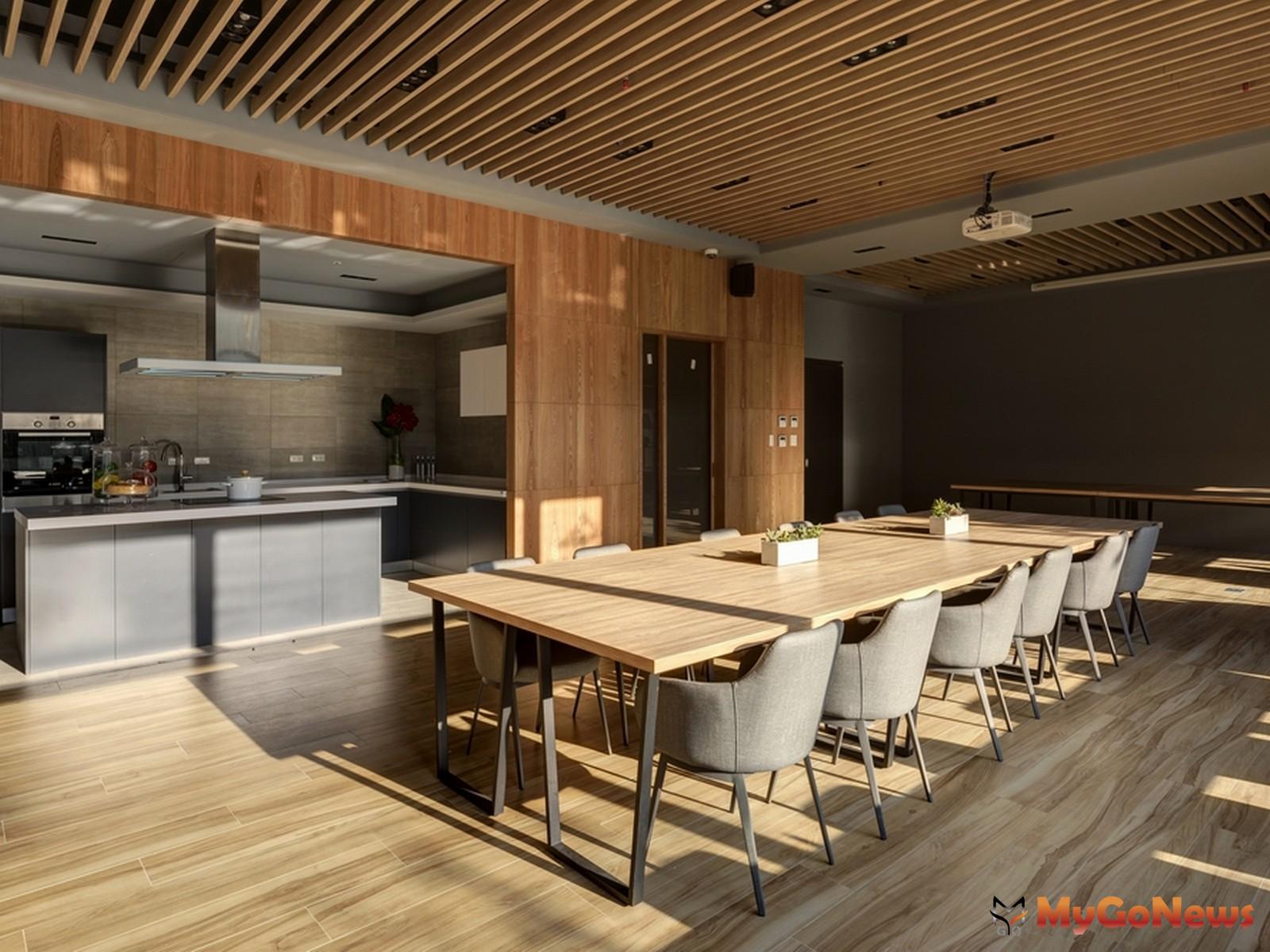 ▲「長群享享CITY」一樓公共設施