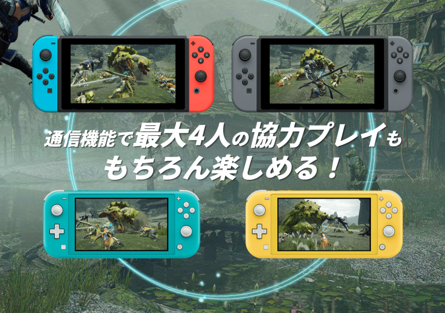 Nintendo Switch ライト モンスターハンターライズ - 家庭用ゲームソフト