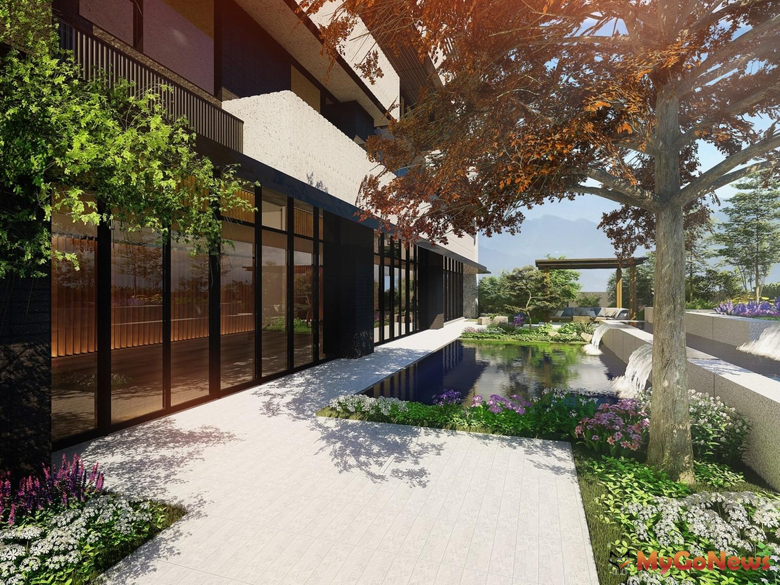 ▲透過植栽和空間層次設計,創造出「廳中有景、景中有廳」的視覺意象(圖:業者提供)