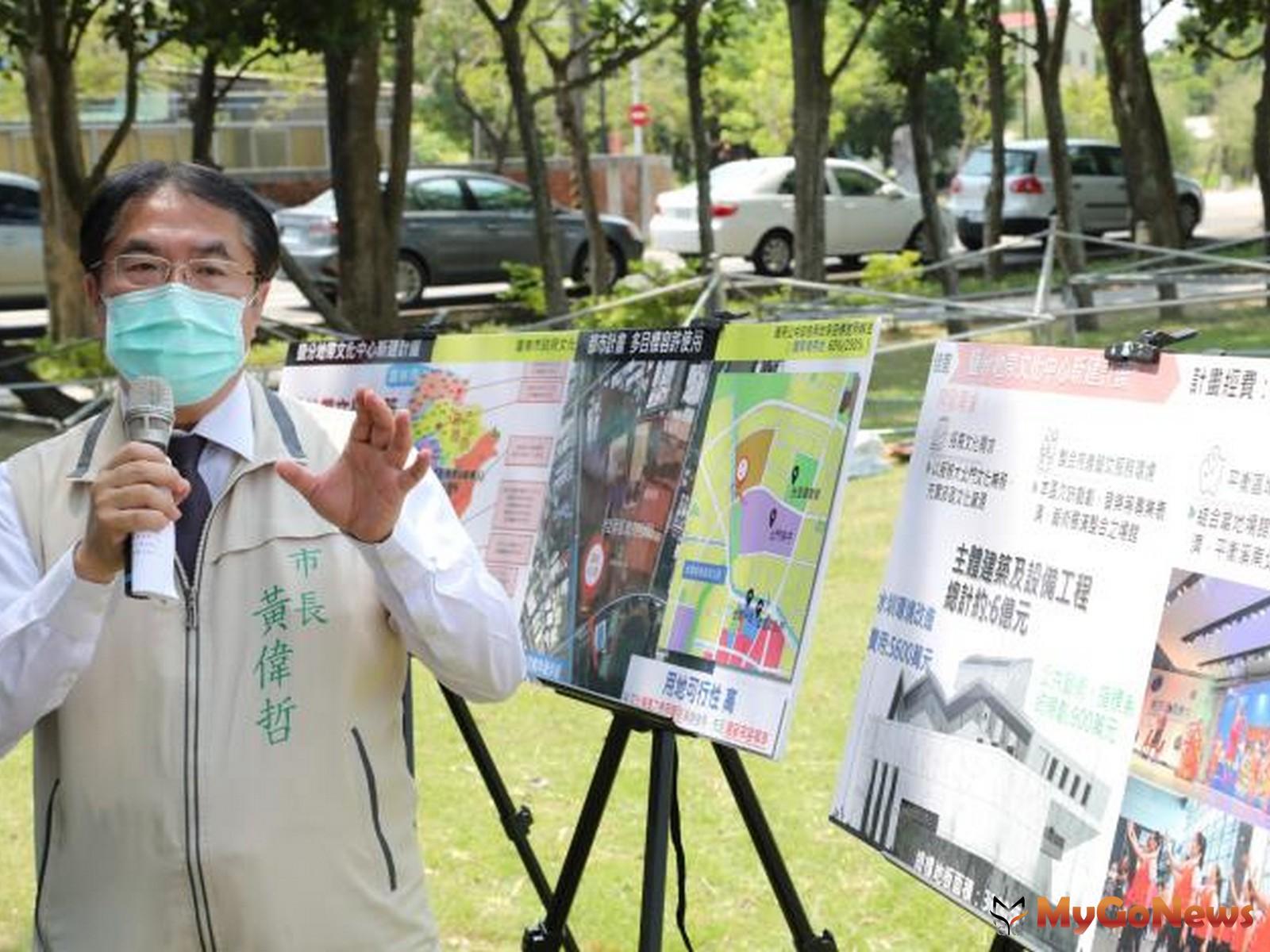 ▲黃偉哲場勘「鹽分地帶文化中心」佳里預定地，盼平衡區域藝文發展(圖：台南市政府)