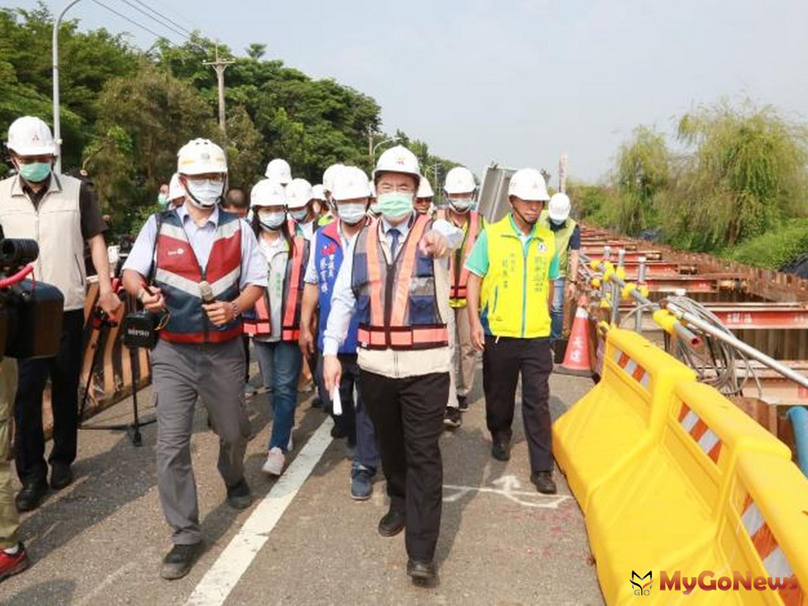 ▲黃偉哲重視溪北發展，加碼10億拓寬市道172線安溪寮段至白河區道路(圖：台南市政府)