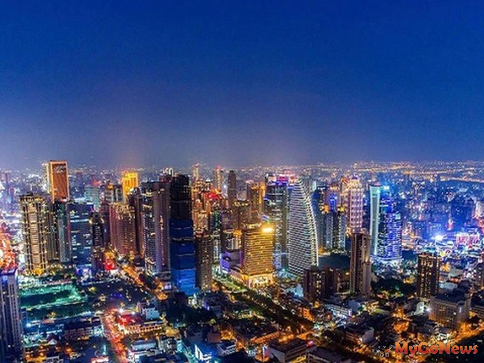 ▲七期豪華商辦聚落,就業人口多,住屋需求年年提升。圖/興富發提供