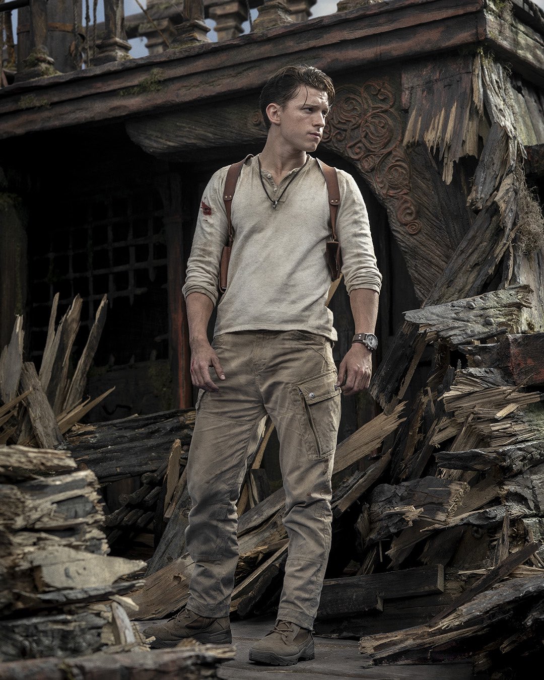 Tom Holland as Nathan Drake