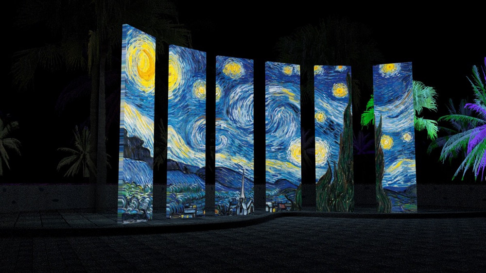 星空下的畫布(圖片來源：2020太平洋靚彩節-星空花蓮活動網站)