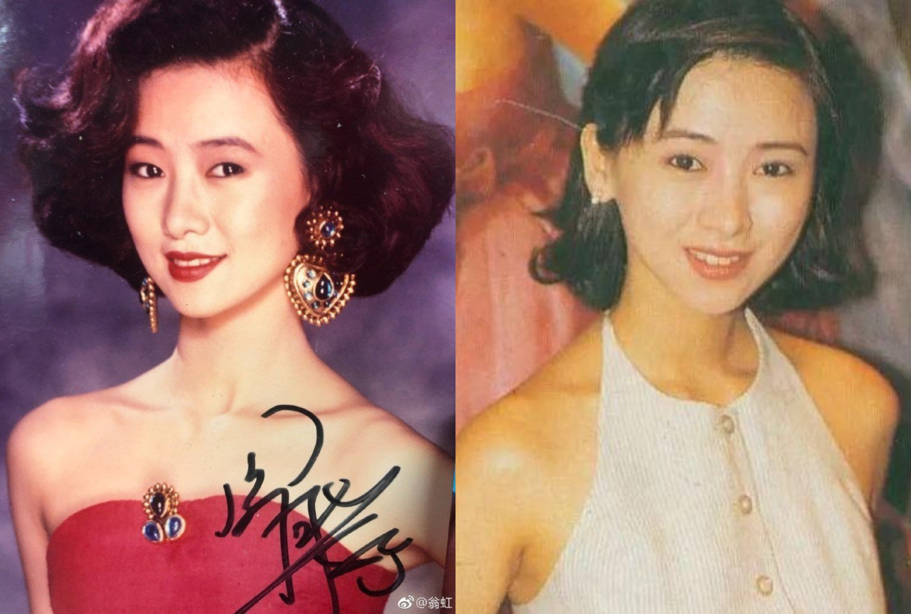 全天然的無造作之美更是許多人心目中的女神。其中，又以港星翁虹最為令人津津樂道