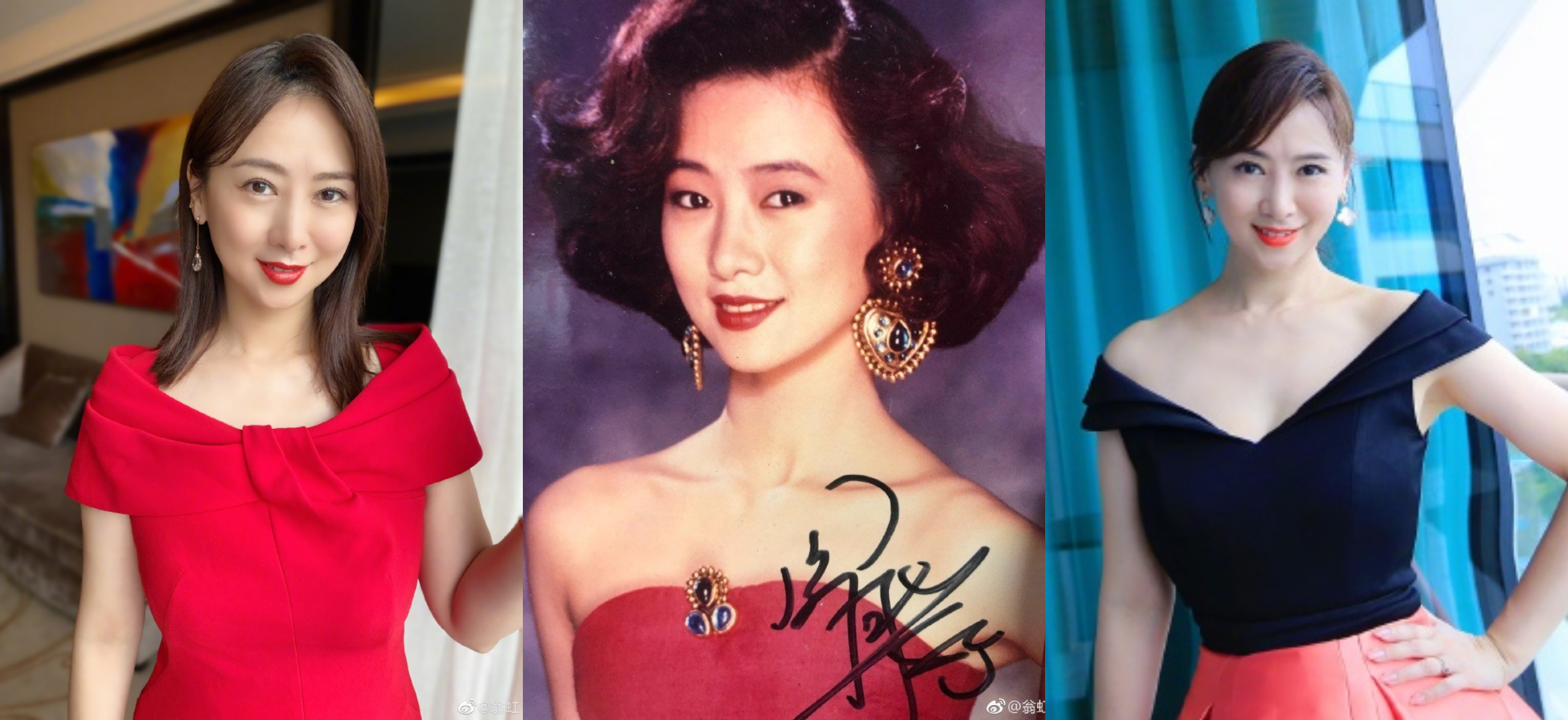 凍齡女神再加一，80年代女神翁虹一點都沒變！