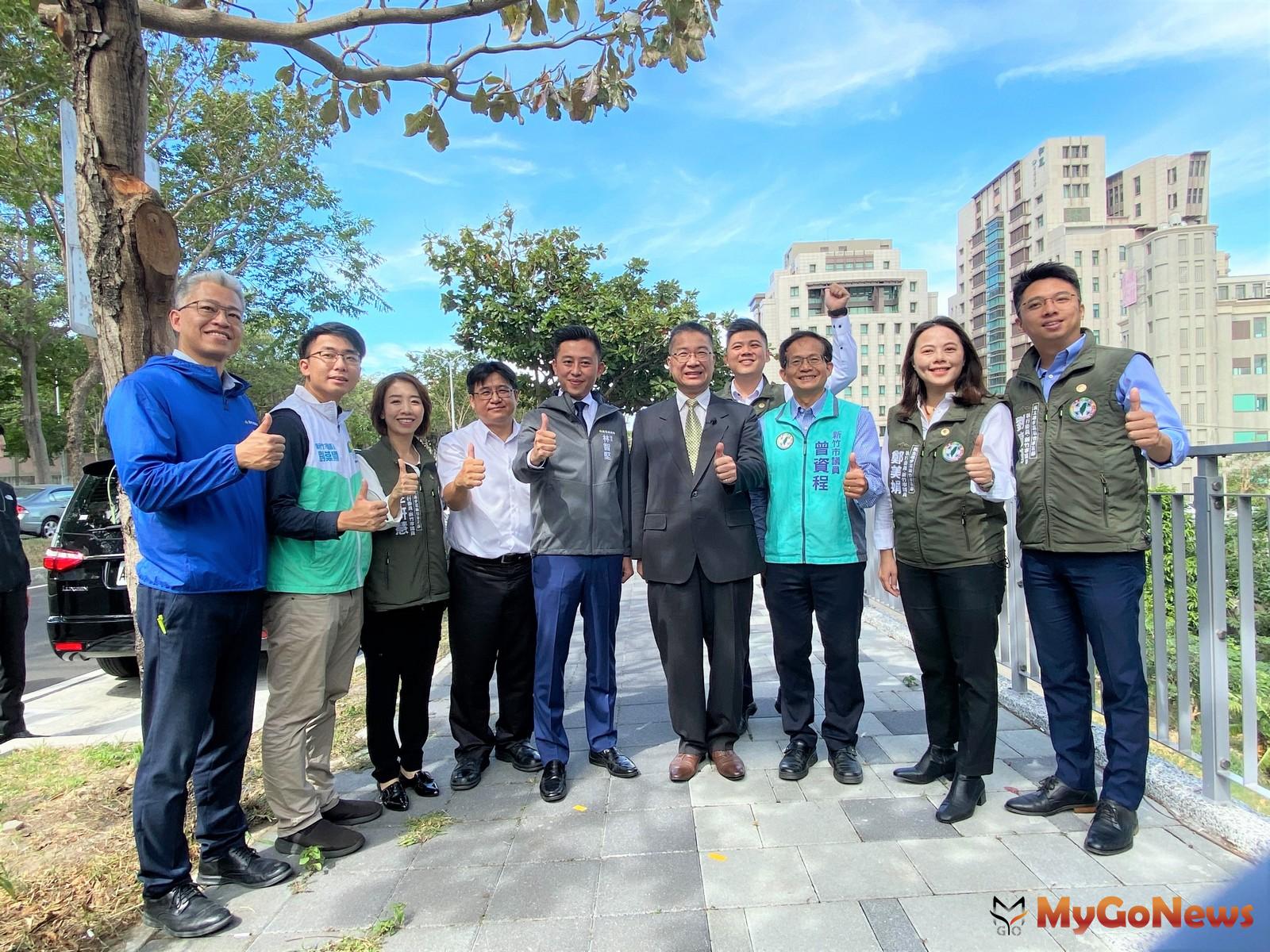 ▲創造更宜居環境 徐國勇：前瞻助新竹市改善人行空間(圖：內政部)