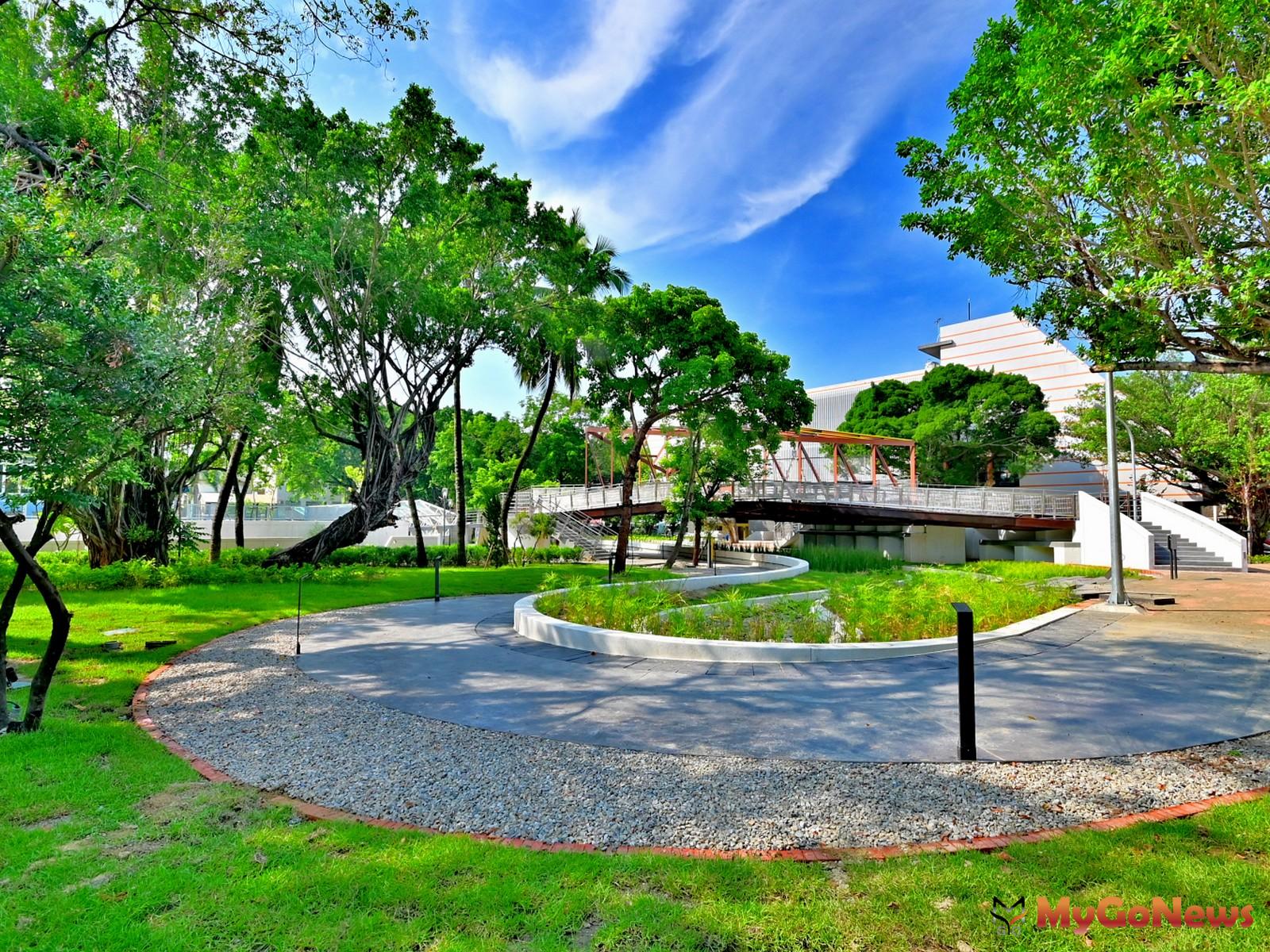 ▲河岸藍帶串聯公園綠帶，營造南區新亮點，中市綠川水環境改善計畫-愛國街至信義南街(圖：台中市政府)