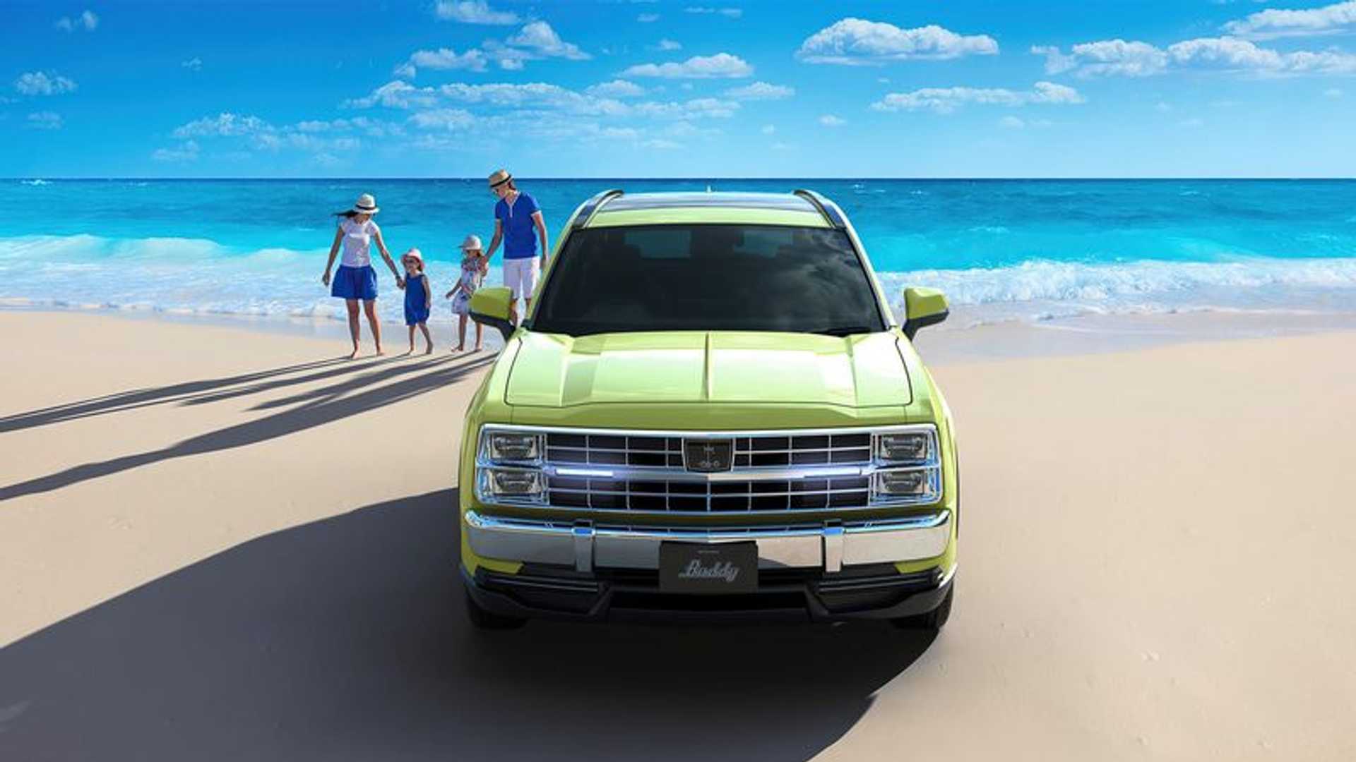 光岡自動車的buddy讓人簡直看不出是由toyota Rav4變身而來 Yahoo奇摩汽車機車