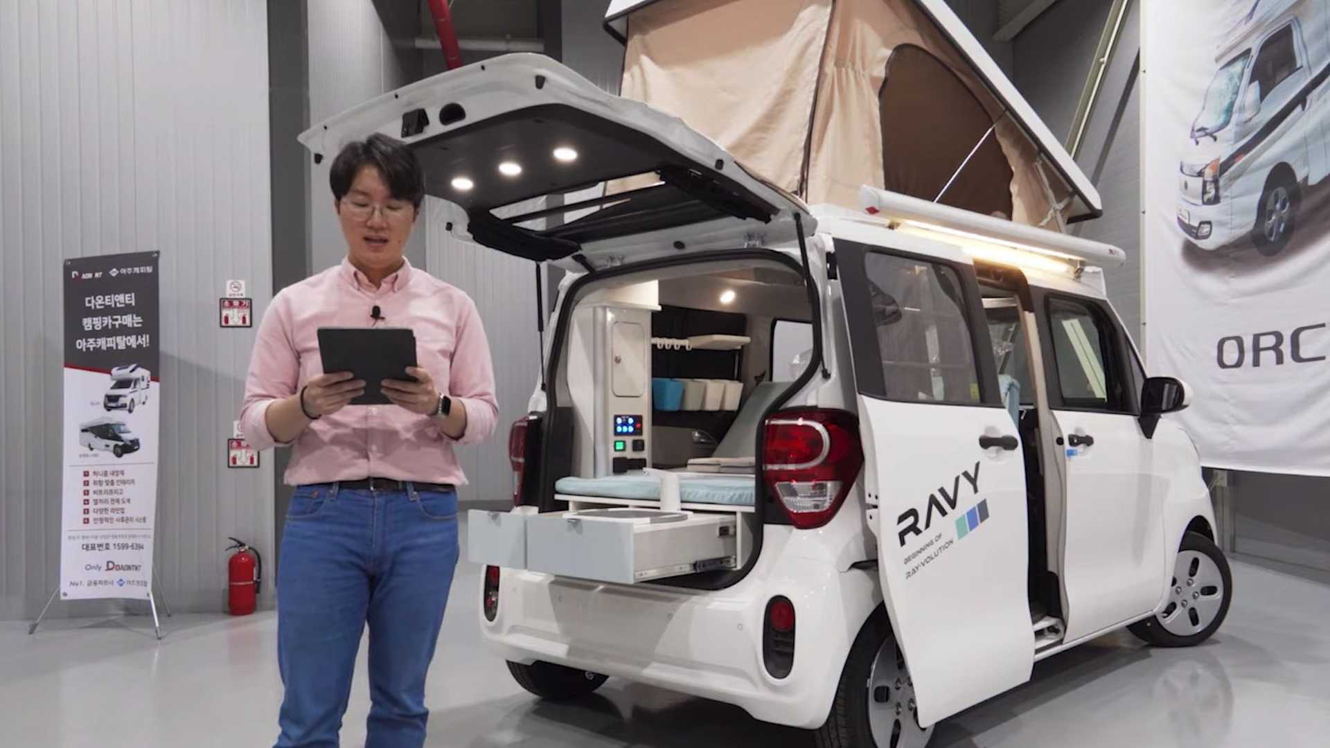 難以想像這超小的Daon Ravy露營車竟可睡四個人？ - Yahoo汽車機車