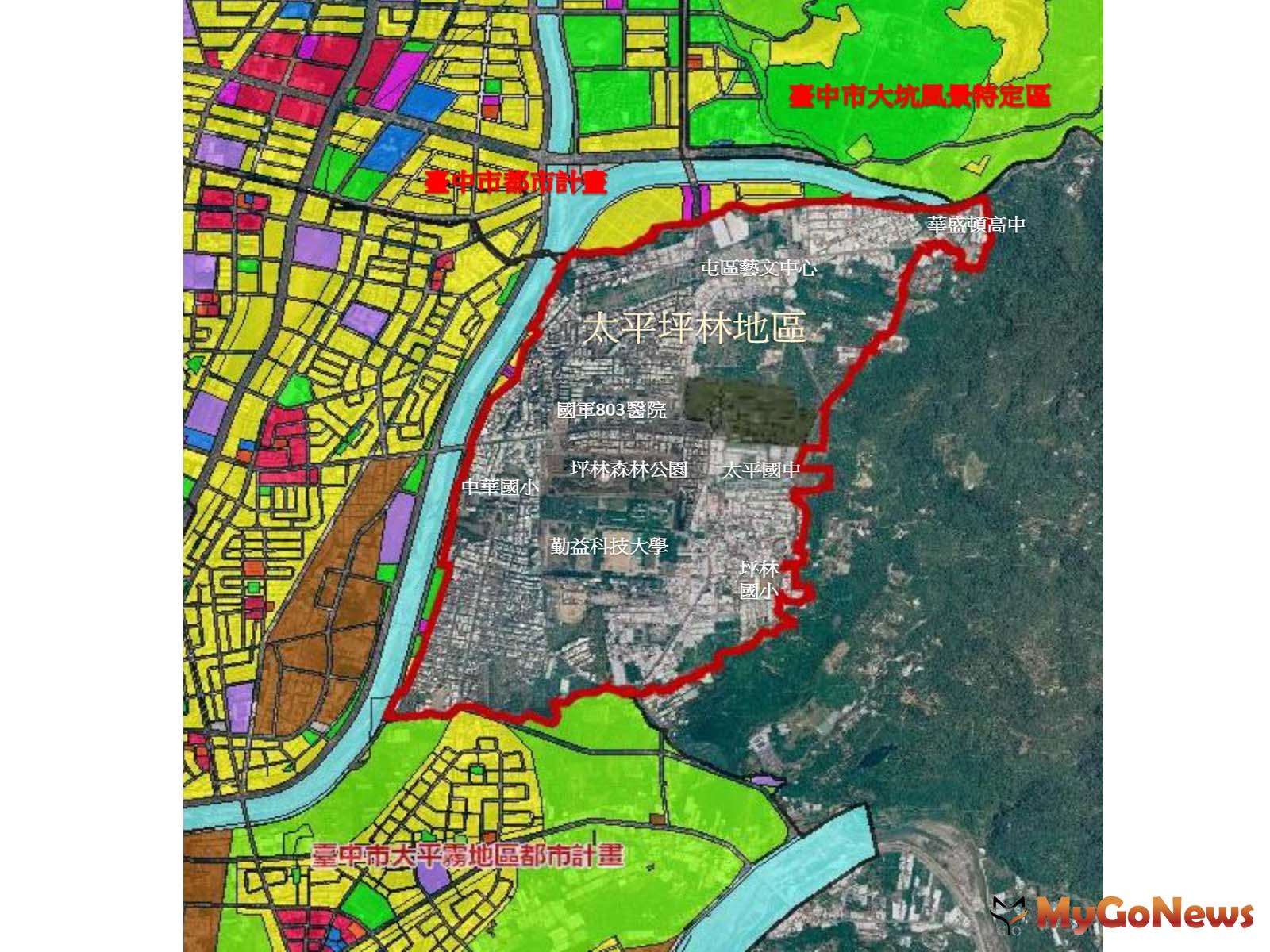 ▲中市太平坪林擴大都市計畫 2021年啟動(圖/台中市政府)