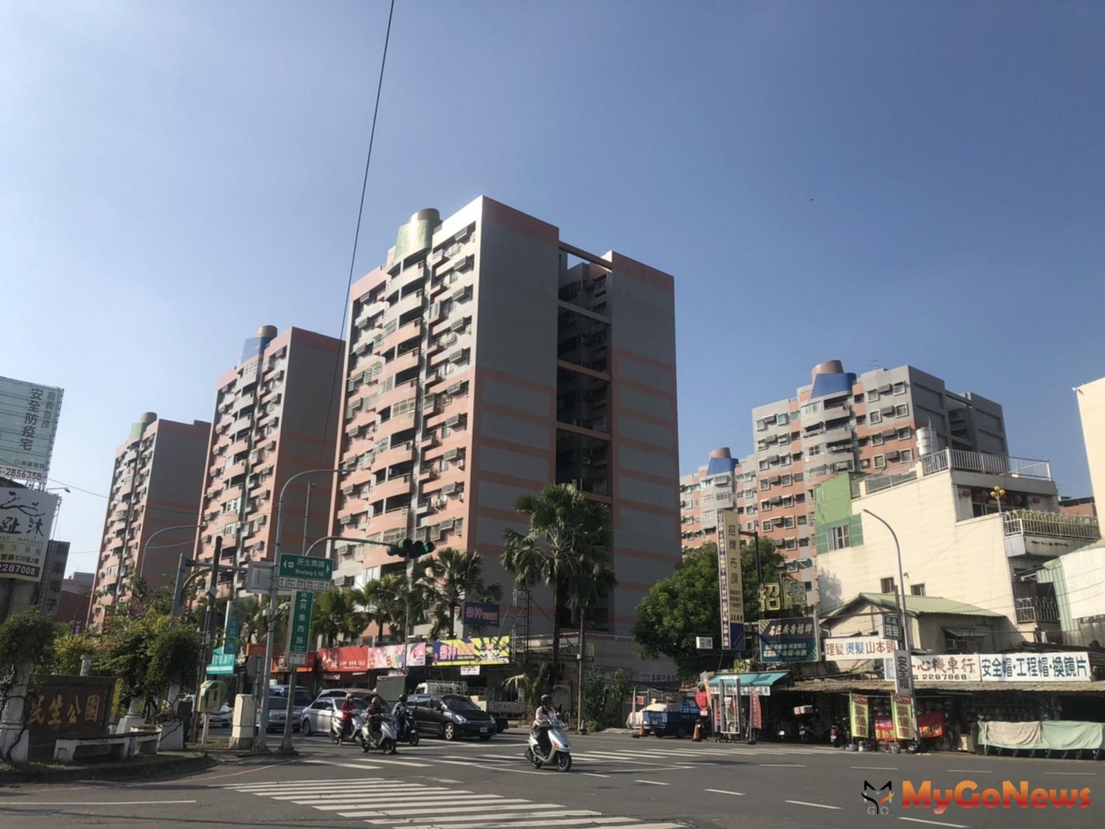 ▲嘉義市房價翻倍，屋主轉賣爽賺數百萬，嘉義房市超熱，房價6年翻一倍，表現不輸六都，圖為「經國新城」(圖/全國不動產)