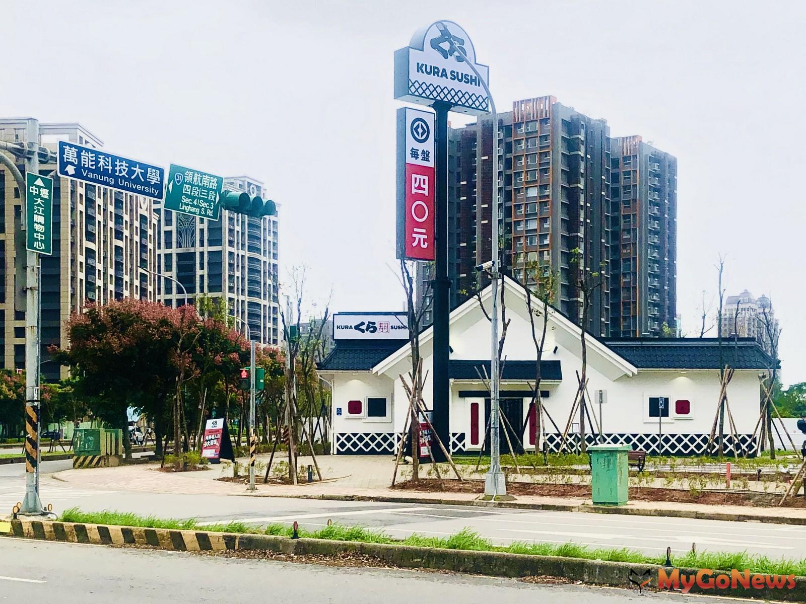 ▲人氣夯店進駐新戰區，排隊名店進駐房價有撐，藏壽司專愛開在這裡，藏壽司桃園首家街邊店示意照(圖/台灣房屋)