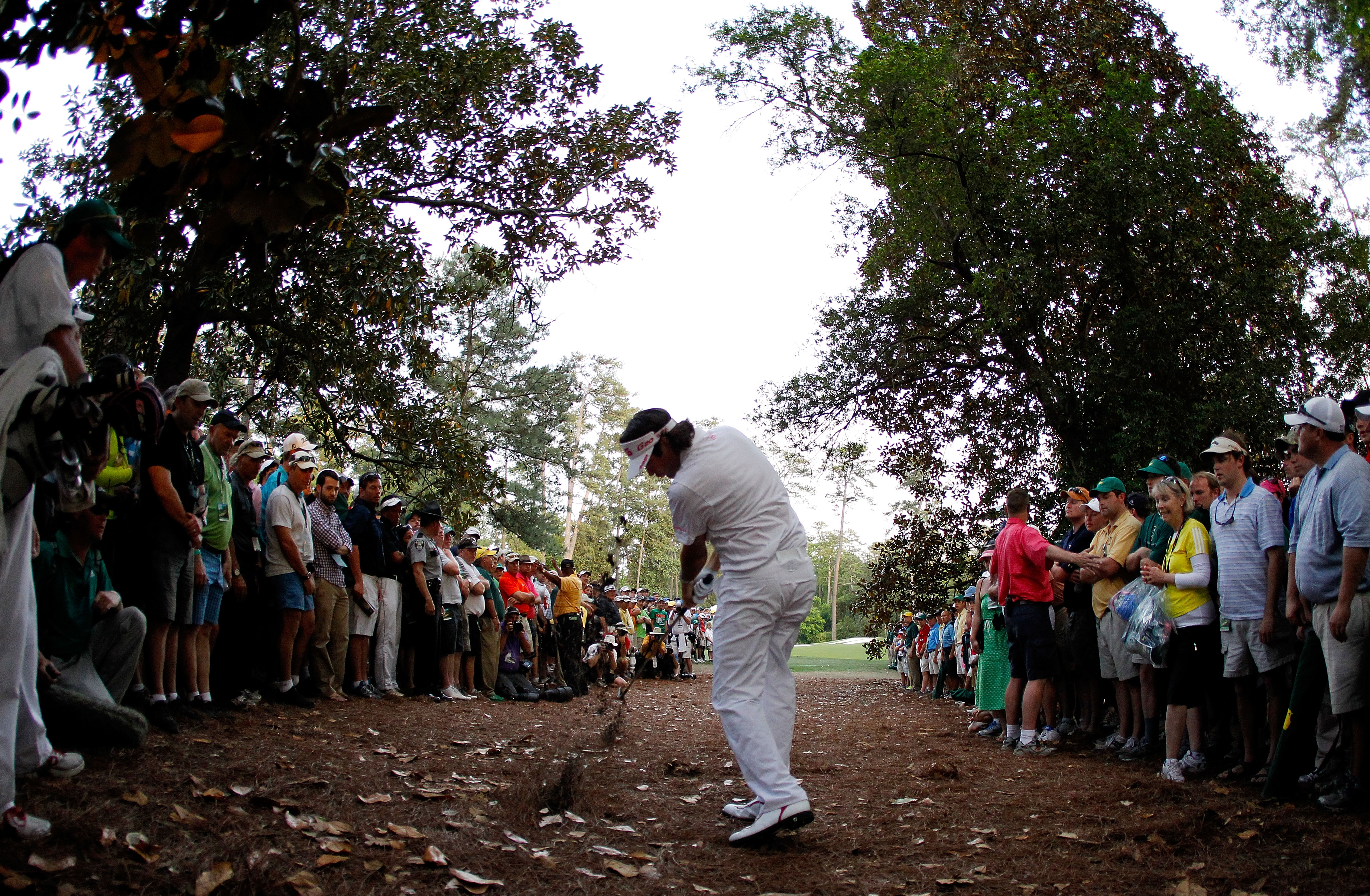 Scottie Scheffler's in there somewhere. (Streeter Lecka/Getty Images)