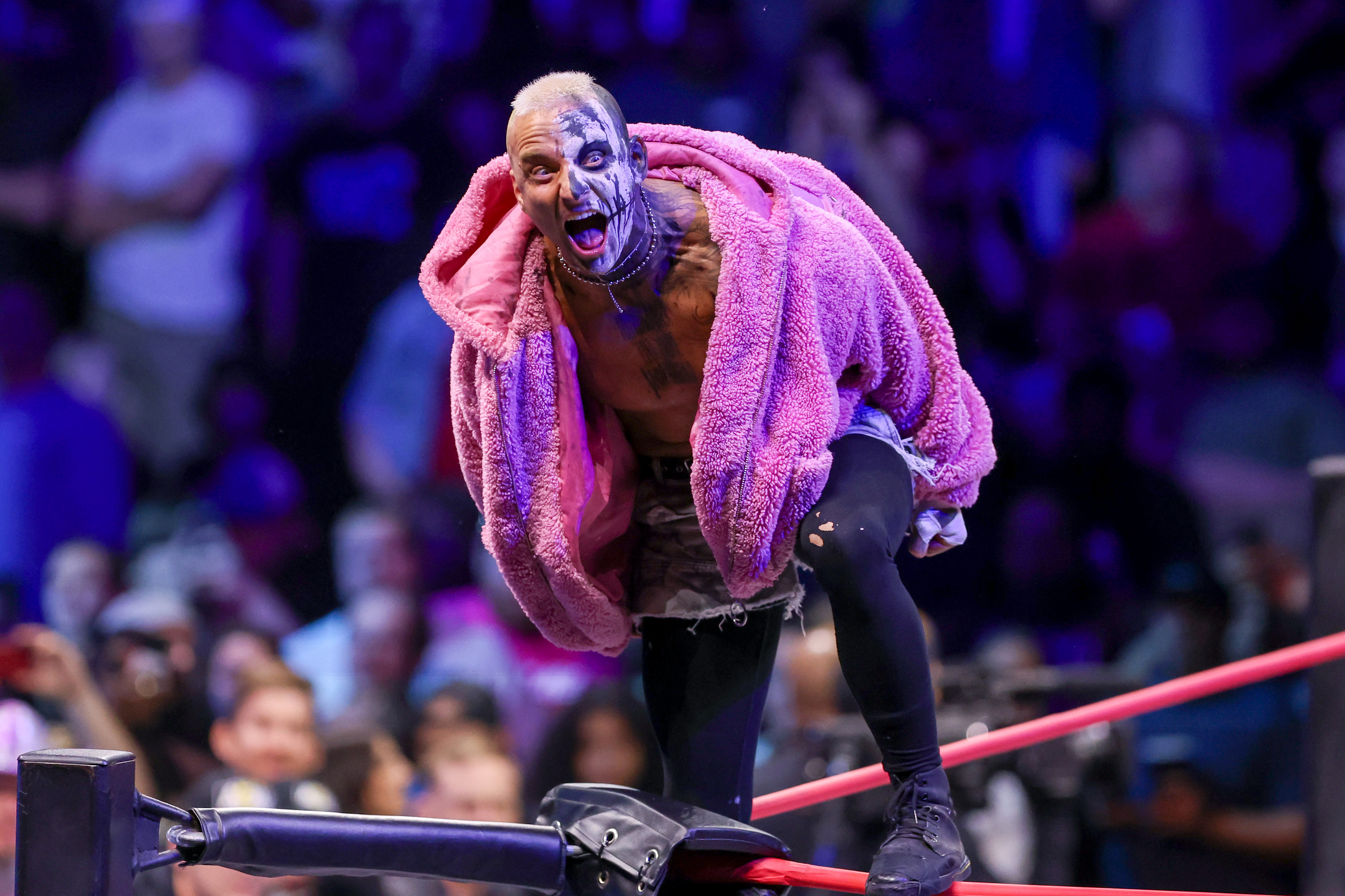 TOLEDO, OH - OCTOBER 03: Darby Allin in the ring during AEW Collision on October 3, 2024, at the Huntington Center in Toledo, OH. (Photo by Frank Jansky/Icon Sportswire via Getty Images)