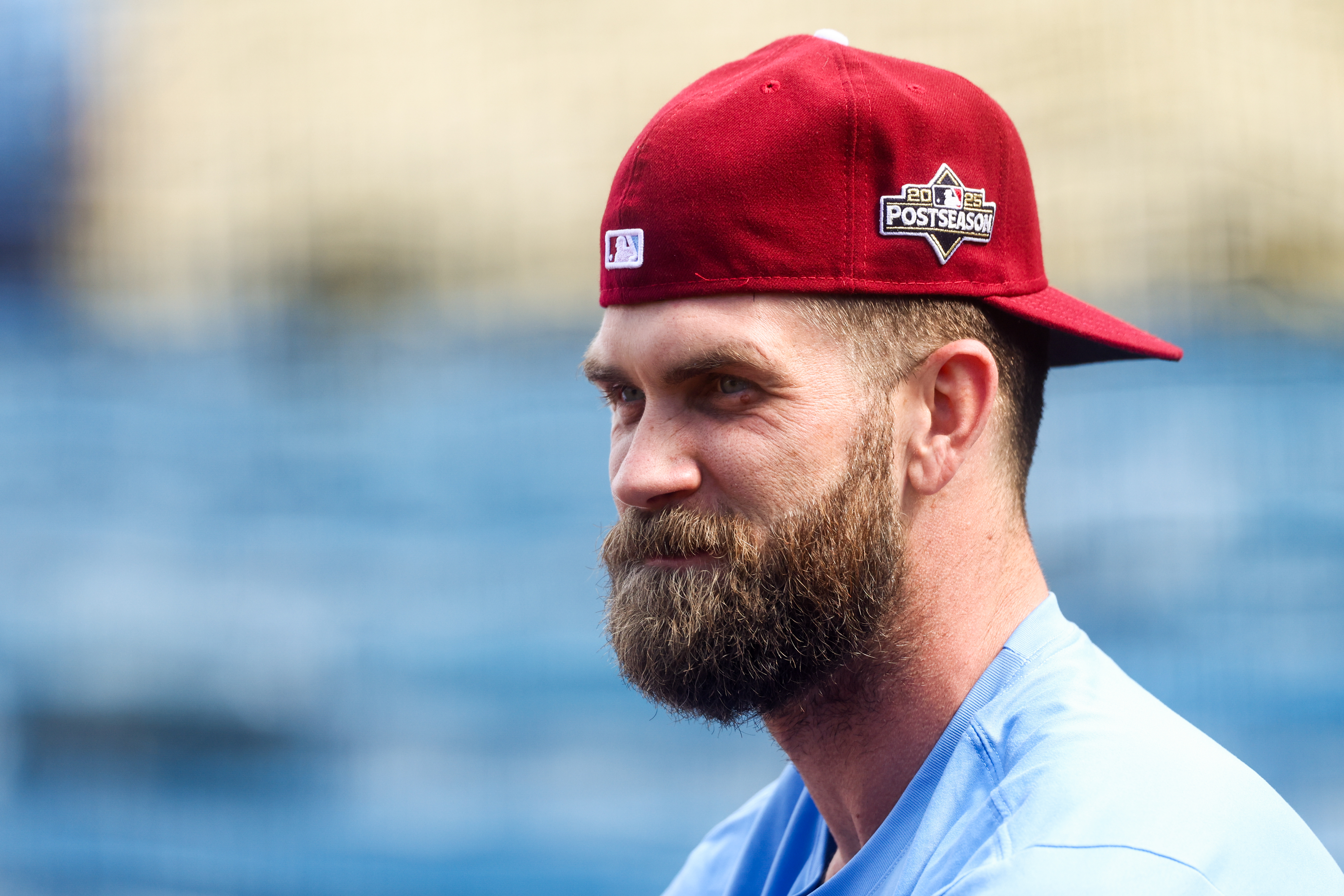 Bryce Harper revives Dave Dombrowski dispute with 'Not Elite' shirt