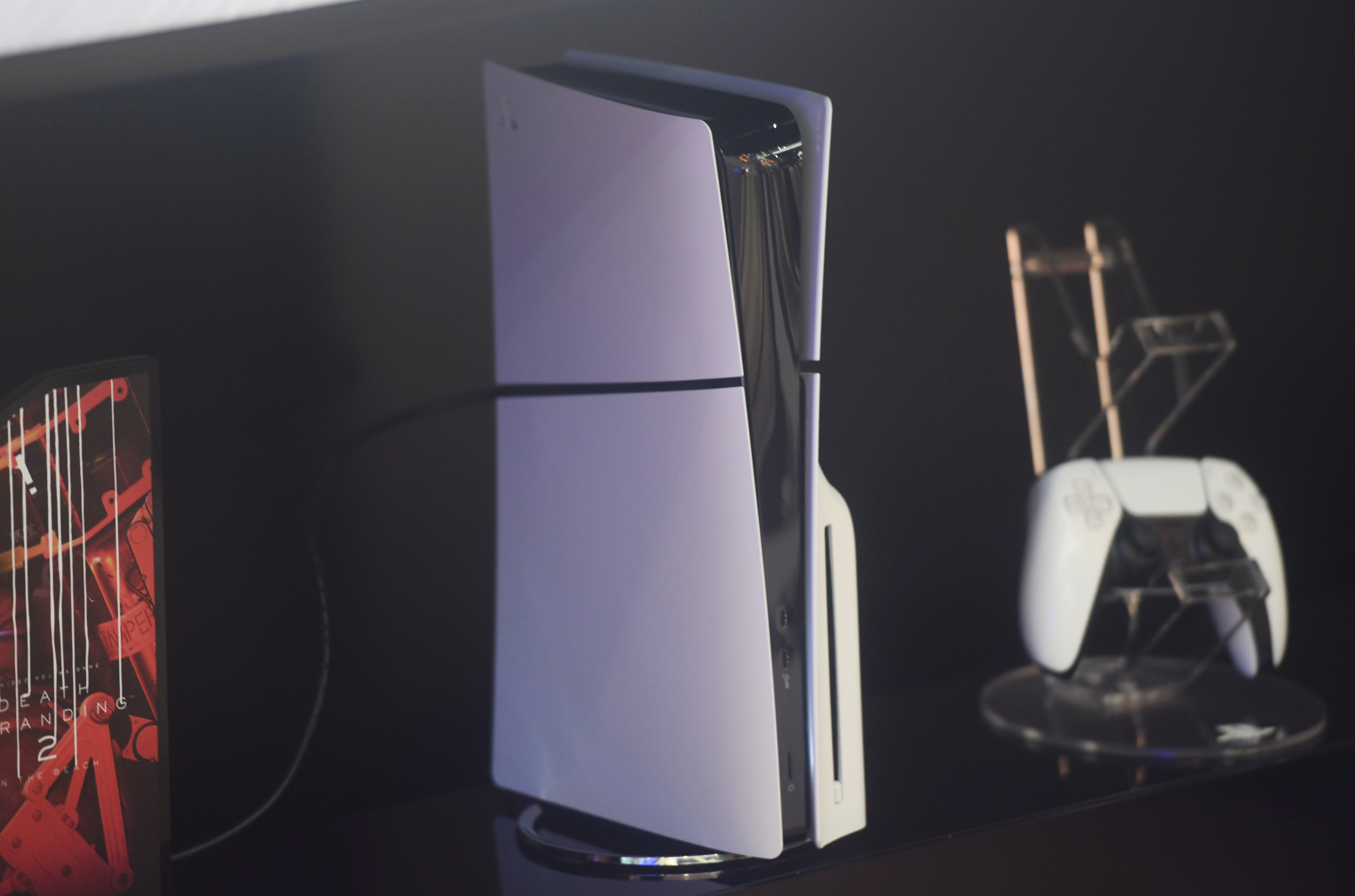 HANGZHOU, CHINA - AUGUST 21, 2025 - The PlayStation 5 console displayed in a SONY store in Hangzhou, Zhejiang Province, China on August 21, 2025. (Photo credit should read CFOTO/Future Publishing via Getty Images)