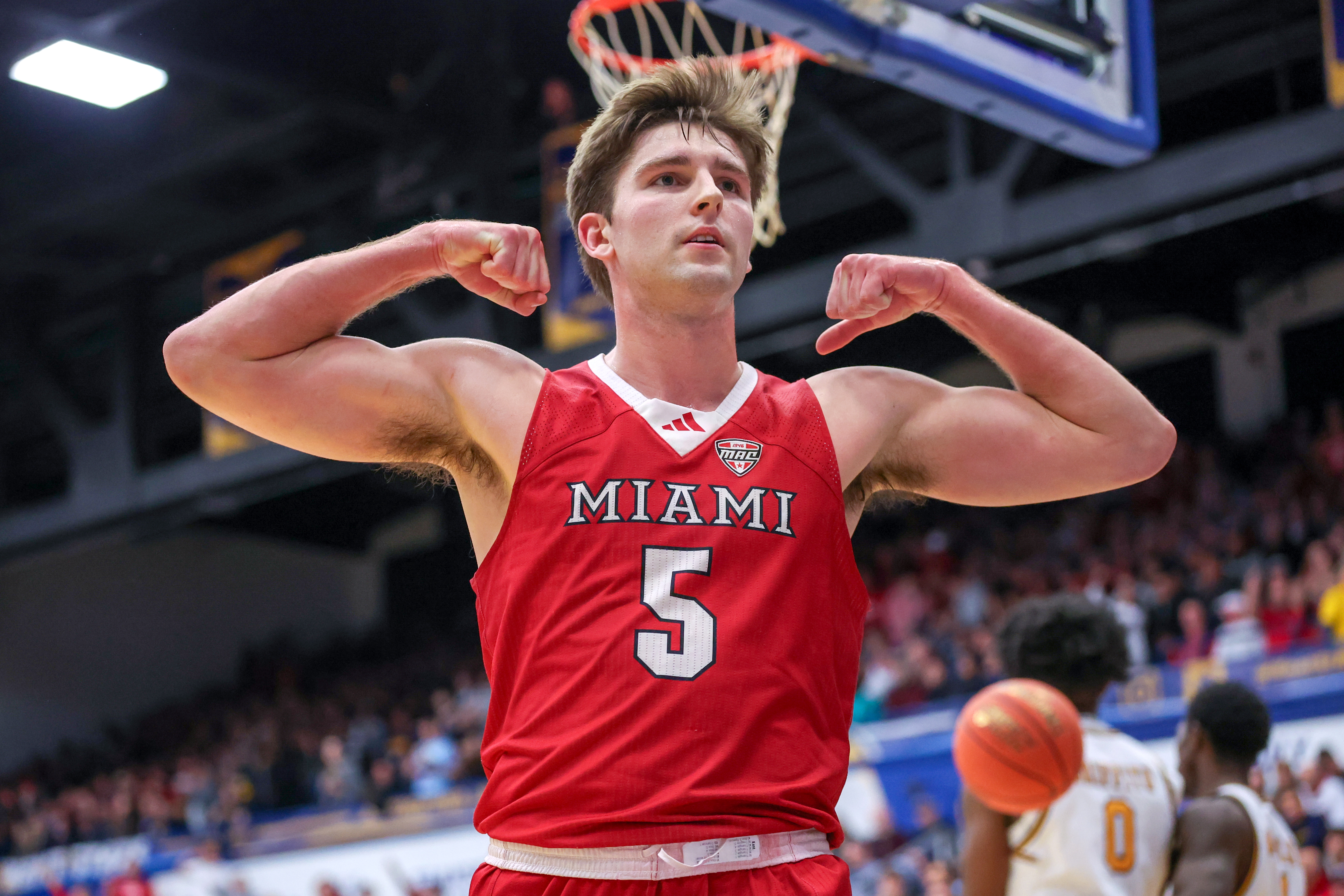 Miami (Ohio) RedHawks guard Peter Suder was a big part of a team that won its first 31 games to start the season. (Photo by Frank Jansky/Icon Sportswire via Getty Images)